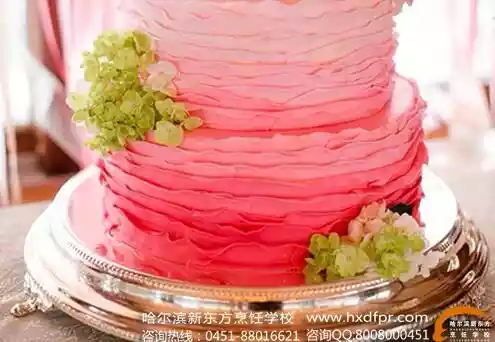哈尔滨新东方烹饪告诉你翻糖蛋糕为什么这么火（为什么翻糖蛋糕贵）-第1张