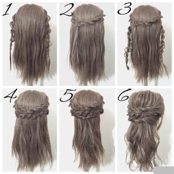 史上最全最实用的辫子发型都在这里了，自己扎辫子的各种发型-第7张