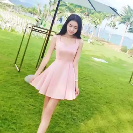 情怀的粉色裙装（文艺优雅的裙装）-第5张