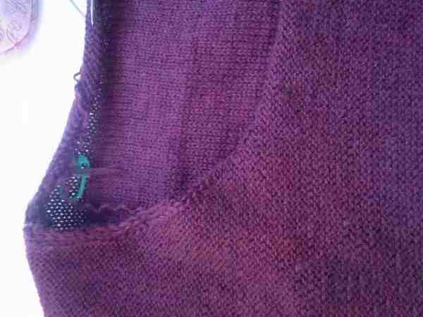 教你编织出平整又漂亮的毛衣机器领（手工编织毛衣机器领的织法）-第4张