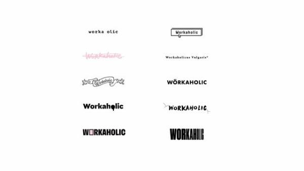 平面设计Workaholic，自然风饮品店设计-第5张
