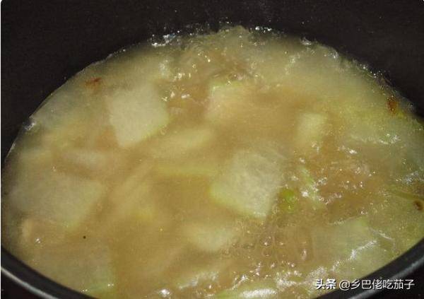 中秋时节喝冬瓜汤，素的冬瓜汤怎么做好吃又简单-第4张