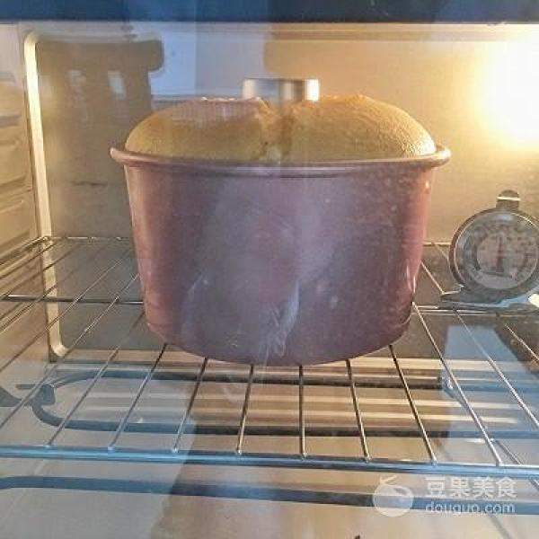 南瓜戚风蛋糕的做法，家用电烤炉烤蛋糕-第14张