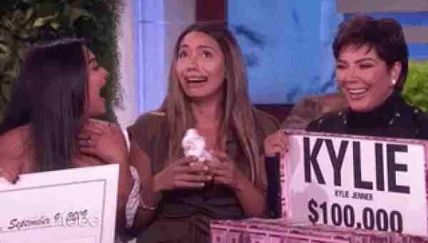 Kylie上节目竟然直接送钞票（凯莉kylie怎么富有的）-第18张