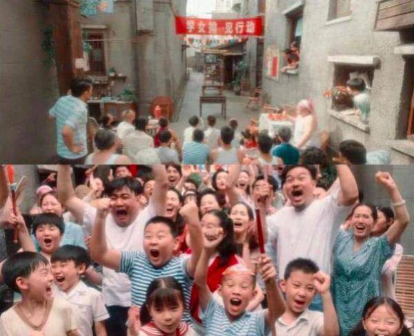 击中80年代集体回忆我和我的祖国之夺冠篇登上热搜，80年代的上海街道-第3张