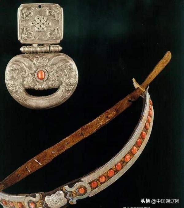 在线观赏蒙古族饰品展，蒙古科尔沁博物馆-第8张
