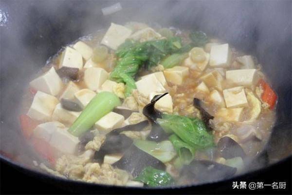 家常菜怎么能少了这道，三鲜豆腐怎样做-第8张