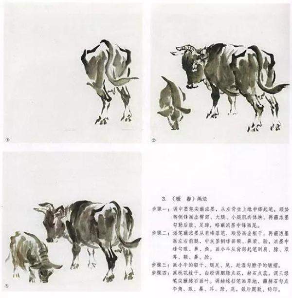 牛的画法一学就会，牛的画法最简单-第10张