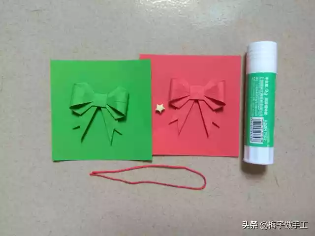 圣诞花环怎么折（圣诞节手工折纸教程简单的）-第2张