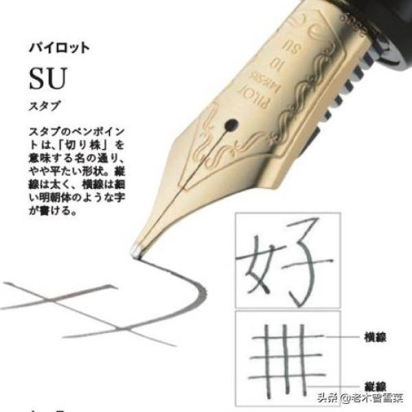 日本万年笔的骄傲，钢笔各大品牌笔尖特点-第11张