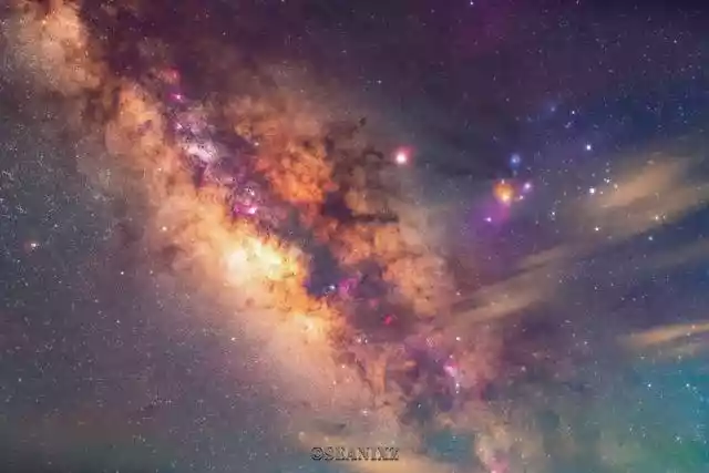 旅途中看到银河却不知道怎么拍，用手机拍摄银河的技巧-第1张