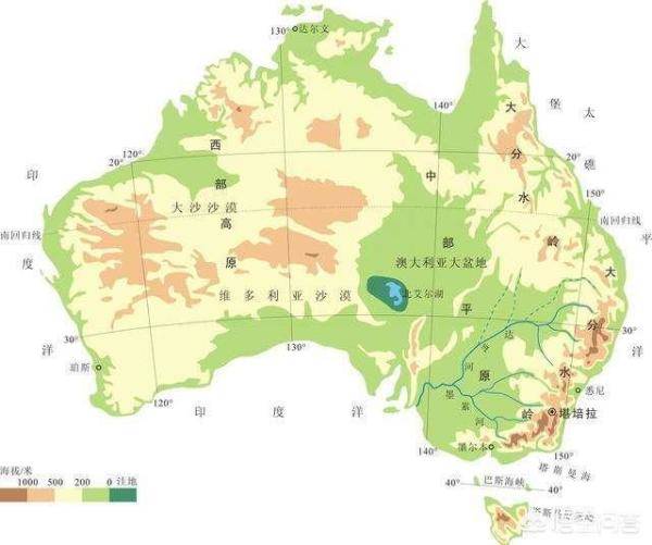 为何澳大利亚四面环海却有大片沙漠，澳大利亚为什么那么多沙漠-第1张