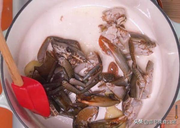 咸鲜口感的美味汤羹，青菜螃蟹汤家常做法-第6张