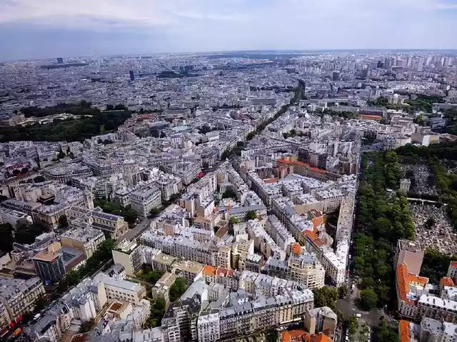 法国巴黎的城市规划与市区景色（巴黎是法国最大的城市）-第1张