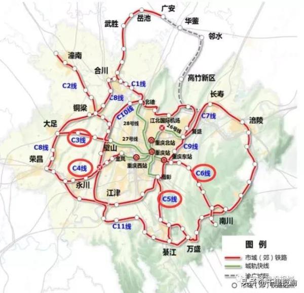 重庆市郊铁路璧铜线预计2025通车（璧山铜梁轻轨线工期）-第6张
