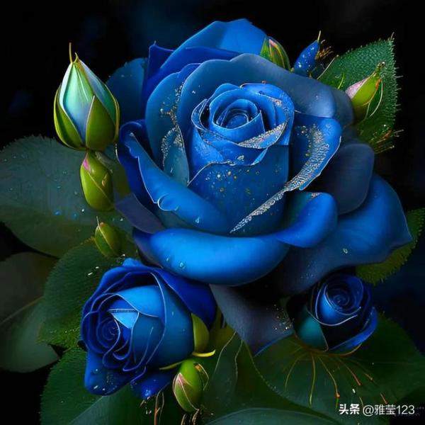 蓝玫瑰，蓝玫瑰花语与含义-第7张