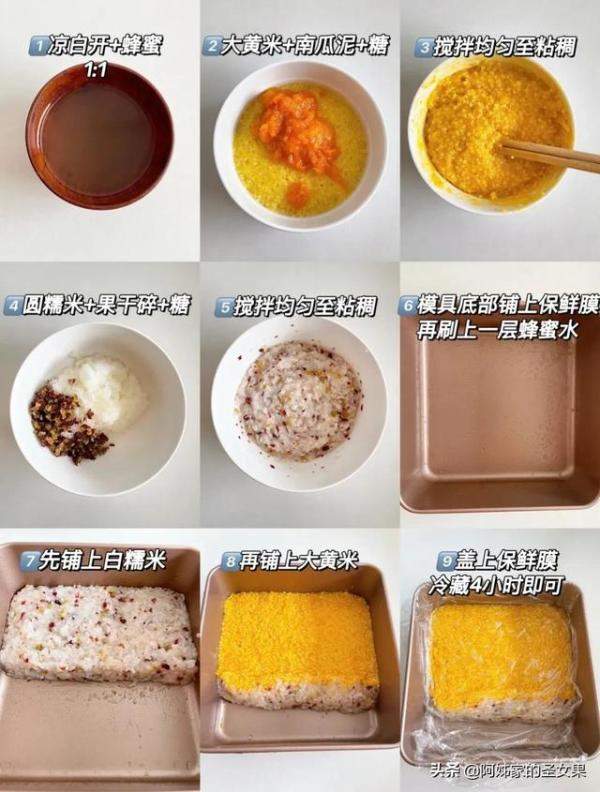 教你制作黄米凉糕（用大米做凉糕怎么做更q弹）-第4张