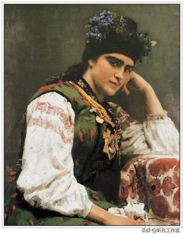 十九世纪俄罗斯绘画在欧洲的影响力迅速显现三十二幅世界名画赏析，欧洲最后一位写实主义绘画大师-第5张