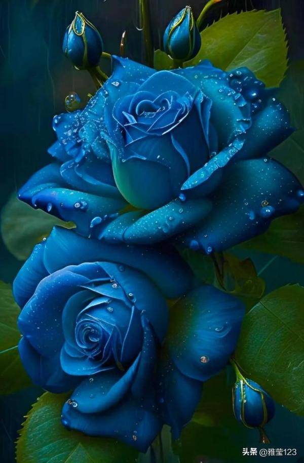 蓝玫瑰，蓝玫瑰花语与含义-第8张
