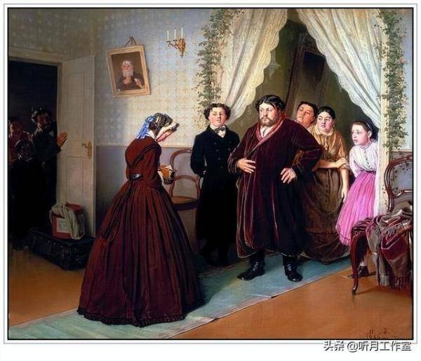 十九世纪俄罗斯绘画在欧洲的影响力迅速显现三十二幅世界名画赏析，欧洲最后一位写实主义绘画大师-第27张