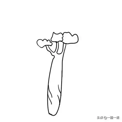 水墨丹青-简笔画线稿-猴面包树（水墨丹青-简笔画线稿-猴面包树）-第5张