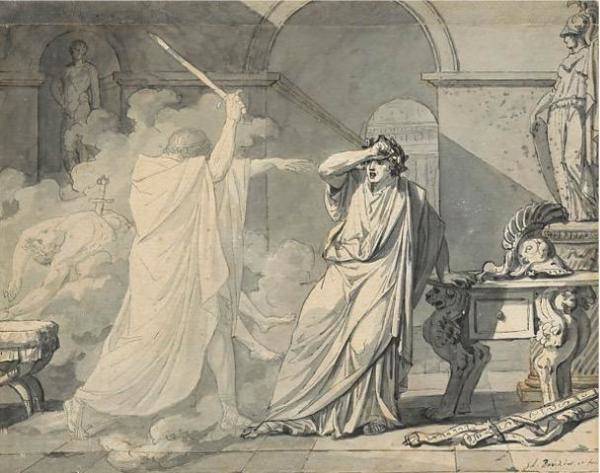 马拉之死之外的大卫，大卫的苏格拉底之死-第28张