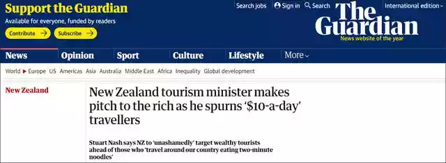新西兰旅游部长（印度的旅游部长）-第1张